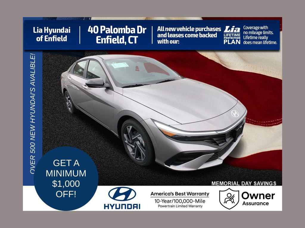 2026 Hyundai Elantra Hybrid Blue