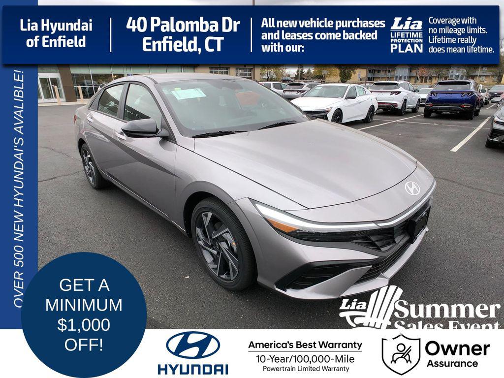 2026 Hyundai Elantra Hybrid Blue