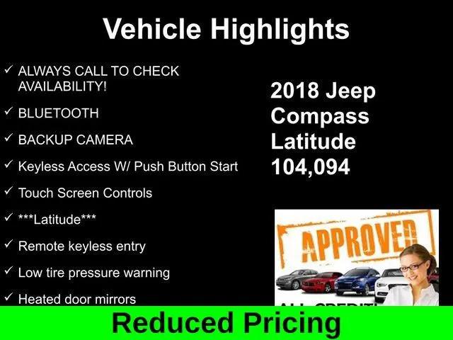 2018 Jeep Compass Latitude FWD