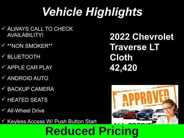 2022 Chevrolet Traverse AWD LT Cloth