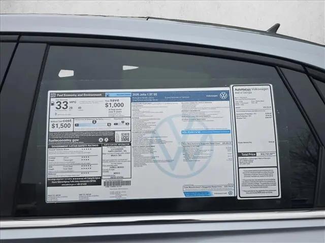 2026 Volkswagen Jetta SE
