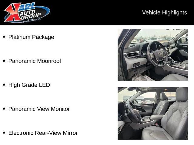 2020 Toyota Highlander Hybrid Platinum