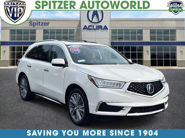 2018 Acura MDX w/Technology Package & AcuraWatch Plus Pkg 2018 Acura MDX w/Technology Package & AcuraWatch Plus Pkg
