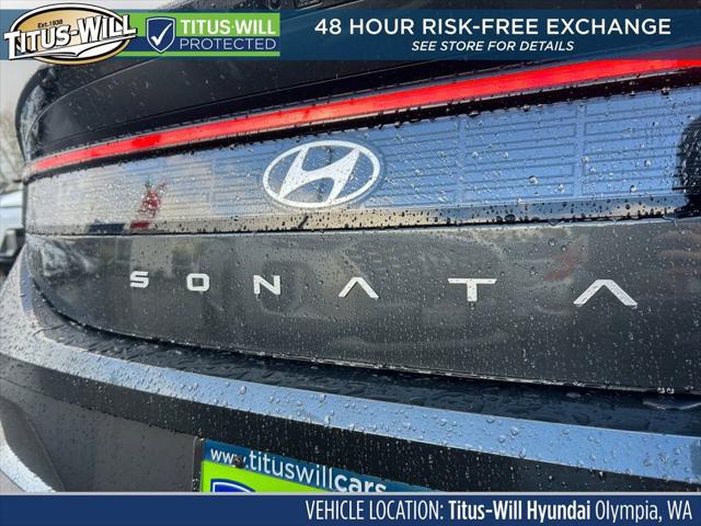2026 Hyundai Sonata Hybrid Blue