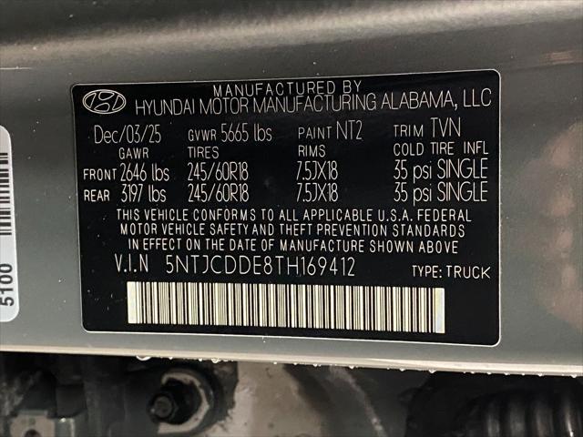 2026 Hyundai Santa Cruz SEL Activity
