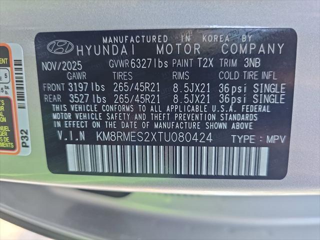 2026 Hyundai Palisade Calligraphy