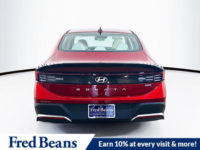 2026 Hyundai Sonata Hybrid Blue