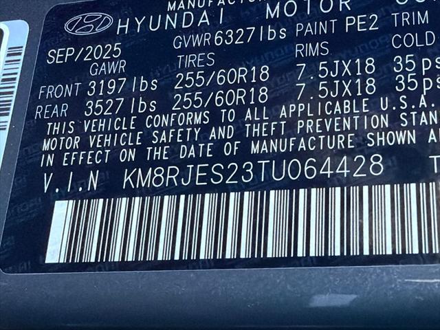 2026 Hyundai Palisade XRT Pro
