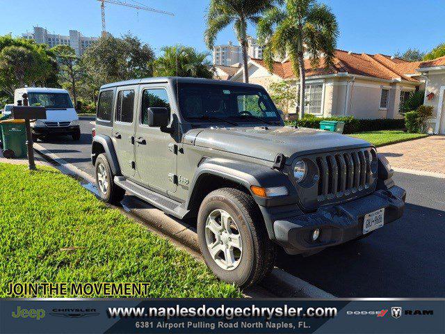 2018 Jeep Wrangler Unlimited Sport S 4x4 2018 Jeep Wrangler Unlimited Sport S 4x4