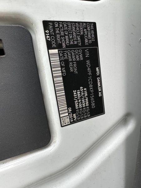 2019 Mercedes-Benz Sprinter 2500 High Roof V6