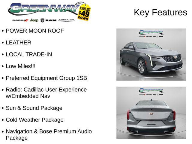 2023 Cadillac CT4 Luxury 2023 Cadillac CT4 Luxury