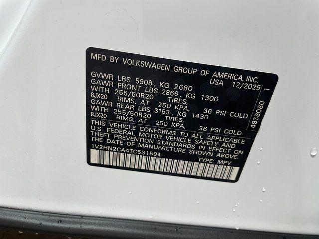 2026 Volkswagen Atlas SE with Technology