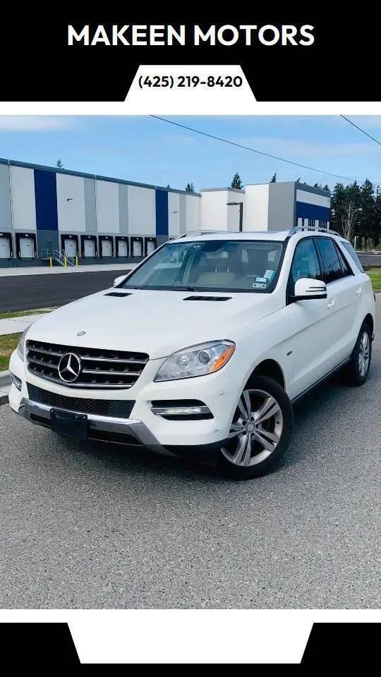 2012 Mercedes-Benz ML 350 4MATIC for sale in Puyallup, WA