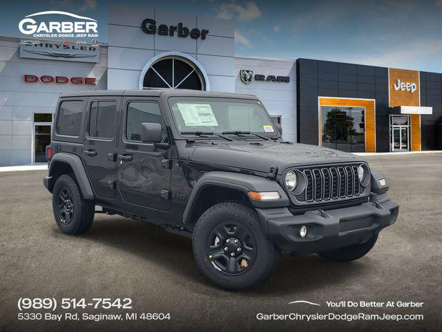 2026 Jeep Wrangler 4-Door Sport 4x4 for sale in Saginaw, MI