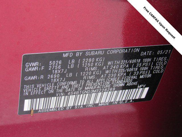 2021 Subaru Outback Limited XT