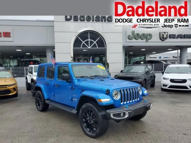 2022 Jeep Wrangler 4xe Unlimited Sahara 4x4 2022 Jeep Wrangler 4xe Unlimited Sahara 4x4