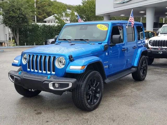 2022 Jeep Wrangler 4xe Unlimited Sahara 4x4 2022 Jeep Wrangler 4xe Unlimited Sahara 4x4