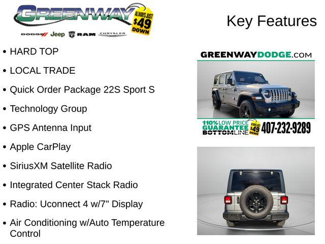 2021 Jeep Wrangler Unlimited Sport S 4x4