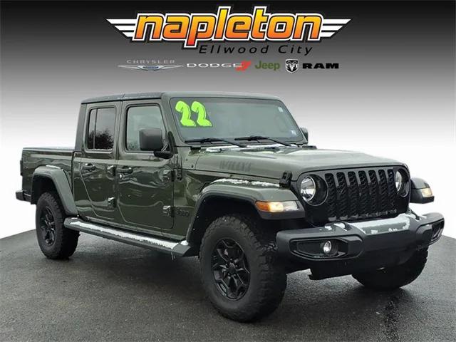 2022 Jeep Gladiator Willys 4x4 2022 Jeep Gladiator Willys 4x4