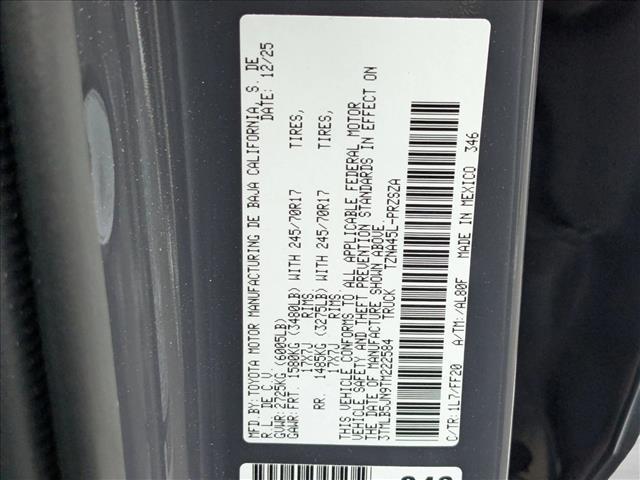 2026 Toyota Tacoma SR5