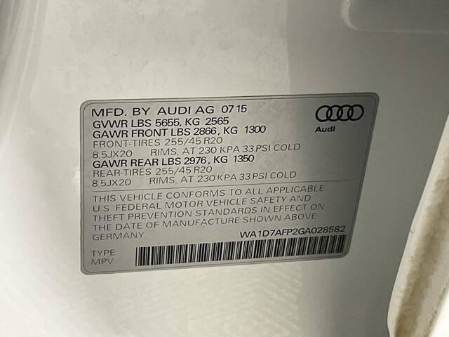 2016 Audi Q5 3.0T Premium Plus