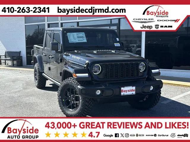 2026 Jeep Gladiator GLADIATOR WILLYS 4X4 2026 Jeep Gladiator GLADIATOR WILLYS 4X4
