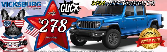 2026 Jeep Gladiator GLADIATOR SAHARA 4X4