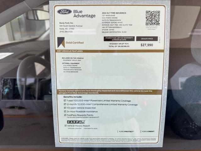 2024 Ford Maverick XLT