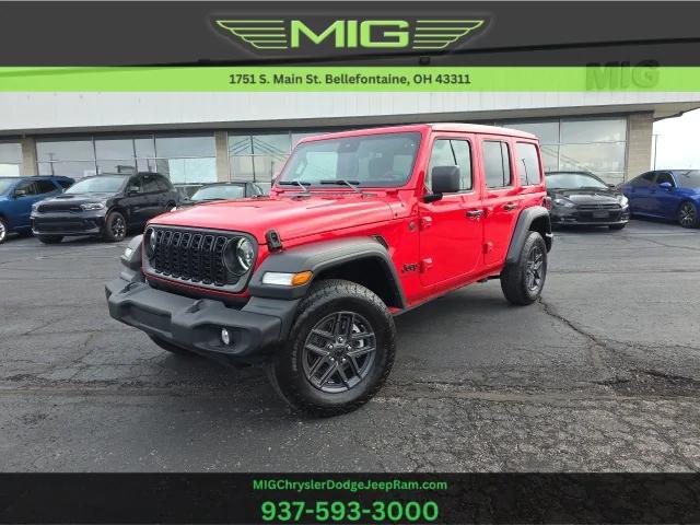 2024 Jeep Wrangler 4-Door Sport S 4x4