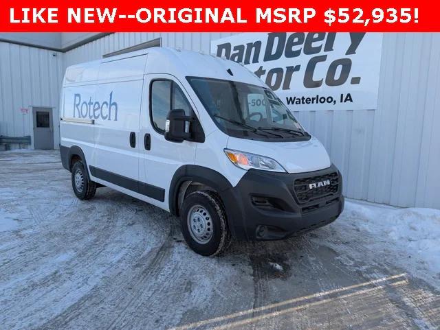 2025 RAM ProMaster 2500 Cargo Van Tradesman High Roof 136 WB w/Pass Seat