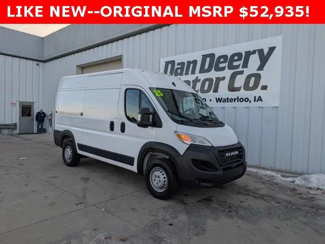 2025 RAM ProMaster 2500 Cargo Van Tradesman High Roof 136 WB w/Pass Seat