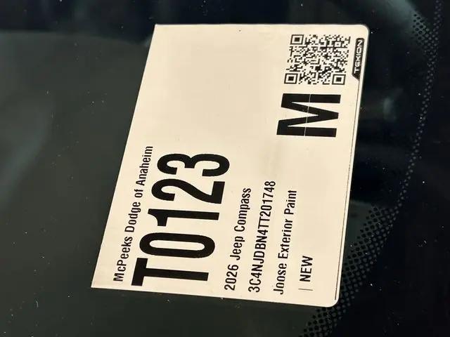 2026 Jeep Compass Latitude Altitude