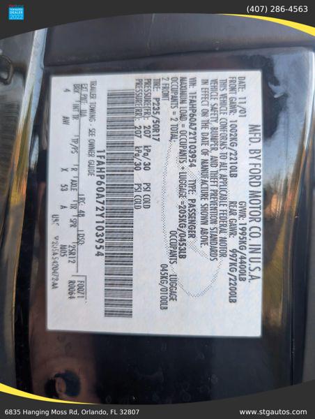 2002 Ford Thunderbird Base