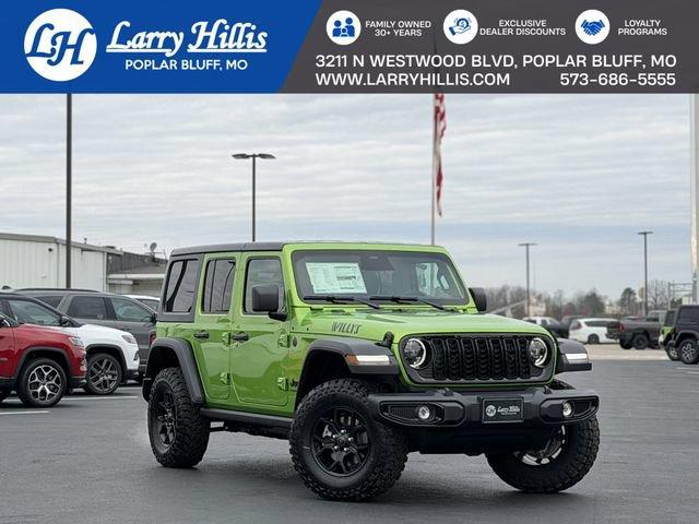2026 Jeep Wrangler 4-Door Willys 4x4 for sale in Poplar Bluff, MO