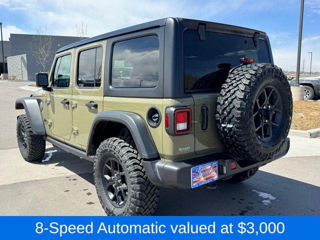 2026 Jeep Wrangler 4-Door Willys 4x4
