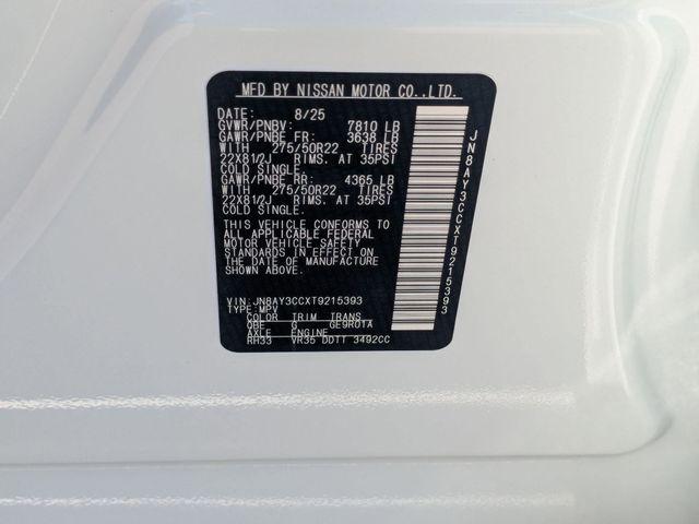 2026 Nissan Armada Platinum Reserve