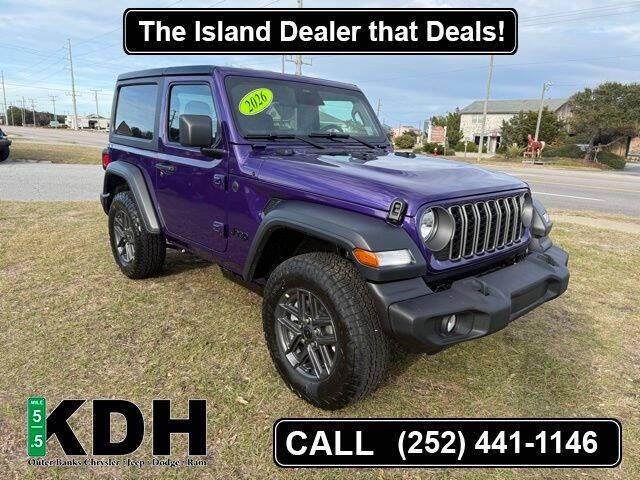 2026 Jeep Wrangler 2-Door Sport S 4x4 for sale in Kill Devil Hills, NC