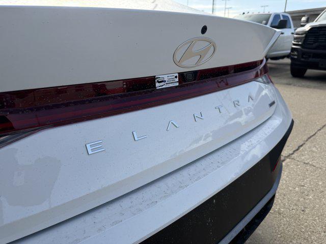 2026 Hyundai Elantra Hybrid Blue