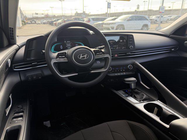 2026 Hyundai Elantra Hybrid Blue