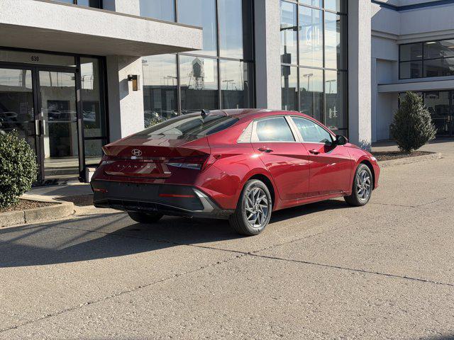 2026 Hyundai Elantra Hybrid Blue