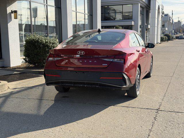 2026 Hyundai Elantra Hybrid Blue