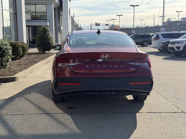 2026 Hyundai Elantra Hybrid Blue