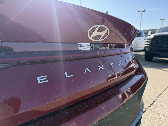 2026 Hyundai Elantra Hybrid Blue
