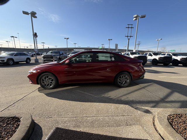 2026 Hyundai Elantra Hybrid Blue