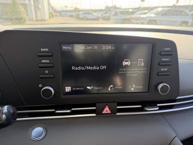 2026 Hyundai Elantra Hybrid Blue