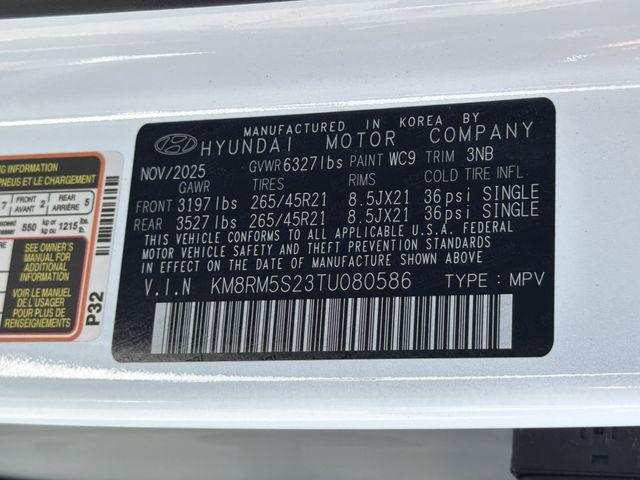 2026 Hyundai Palisade Calligraphy