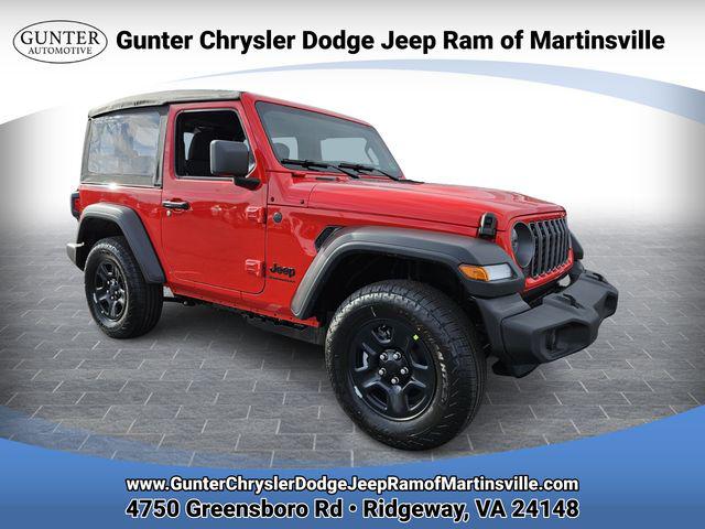 2026 Jeep Wrangler 2-Door Sport 4x4 for sale in Martinsville, VA