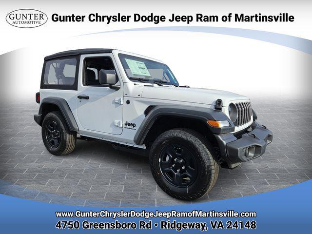 2026 Jeep Wrangler 2-Door Sport 4x4 for sale in Martinsville, VA