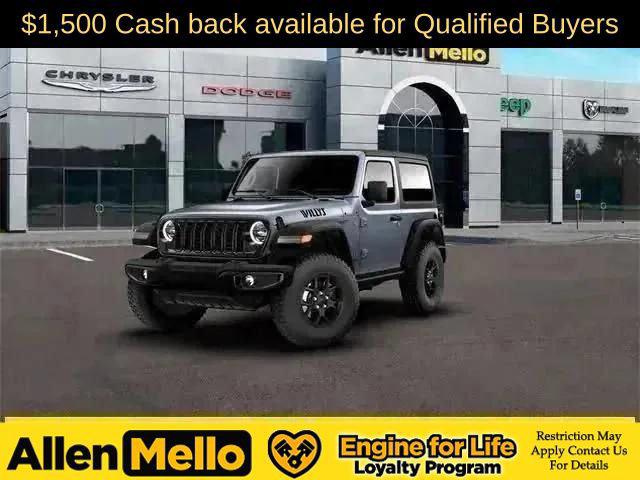 2026 Jeep Wrangler 2-Door Willys 4x4 for sale in Nashua, NH
