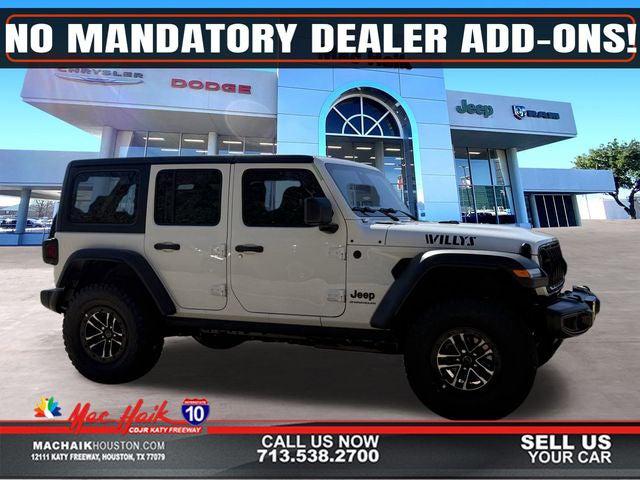 2026 Jeep Wrangler WRANGLER 4-DOOR WILLYS 2026 Jeep Wrangler WRANGLER 4-DOOR WILLYS